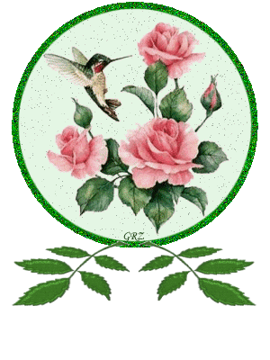 des roses scintillante